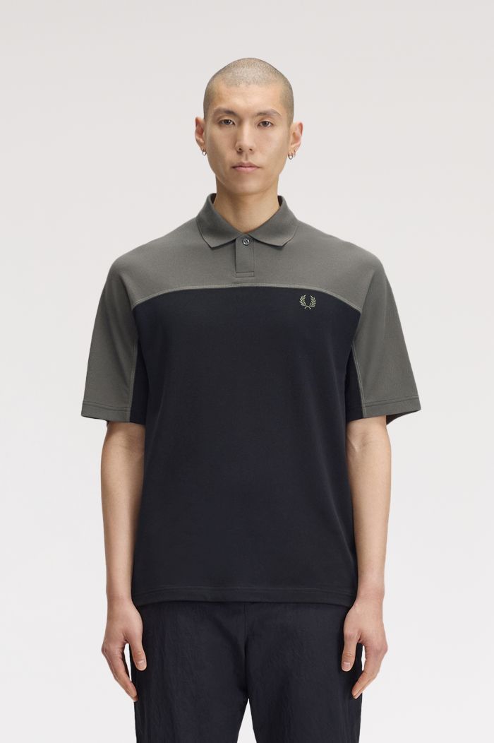 Colour Block Polo Shirt